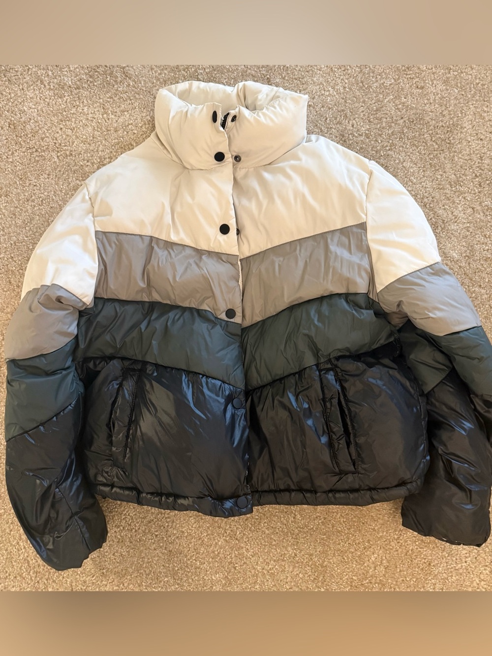 Wild fable short puffer coat / jacket